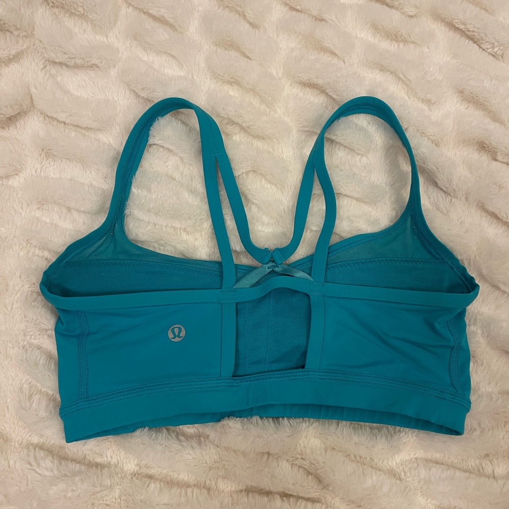 Turquoise Blue Lululemon Sports Bra